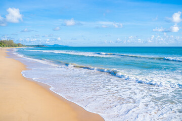 Fototapeta na wymiar beautiful beach at Na Tai Beach