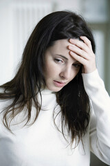 A sickly woman