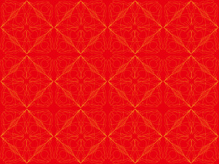 Seamless pattern design with floral background elements, beautiful ornaments, black, white, orange, pink, red, green, yellow, blue, gray, purple