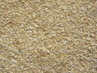 White and yellow color dry raw Rolled oats