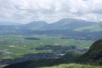 View of the Mt.Aso in Kumamoto Japan(2008)