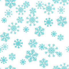 Cute christmas elements seamless pattern background - 363076049