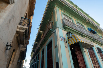 Fototapeta na wymiar Old Havana, Cuba in February 2018.