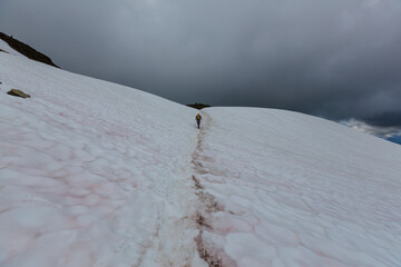 The climb