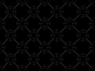 Seamless pattern design with floral background elements, beautiful ornaments, black, white, orange, pink, red, green, yellow, blue, gray, purple