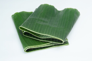 The banana leaf is the leaf of the banana plant often used for cooking, decorating and sometimes for traditional food packaging in some areas in Southeast Asia