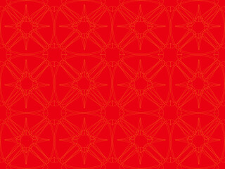 Seamless pattern design with floral background elements, beautiful ornaments, black, white, orange, pink, red, green, yellow, blue, gray, purple