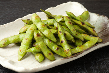 焼き枝豆