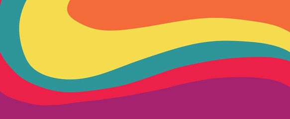 Background in paper style. Abstract colored background. - Illustration	
