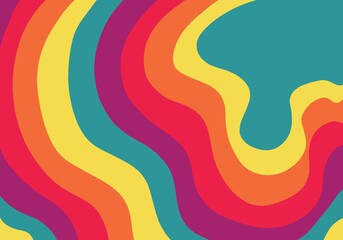 Background in paper style. Abstract colored background. - Illustration	
