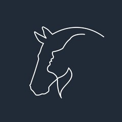 Horse and man © Abundzu