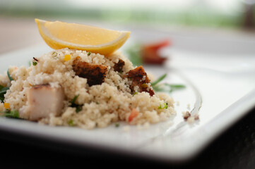 quinoa and rocket  salad