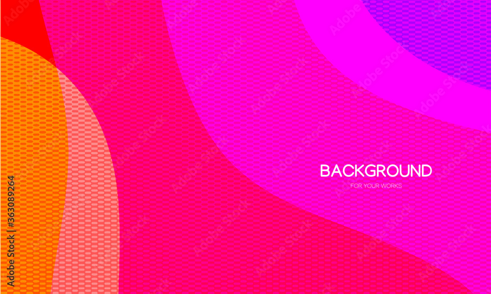 Aufkleber colorful geometric background pattern. fluid shapes composition. vector illustration with dots textu