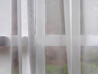Soft Daylight Through Window Curtains