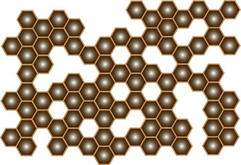 honeycomb pattern background