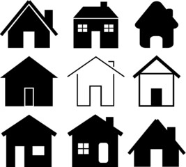 icon logo silhouette collection
