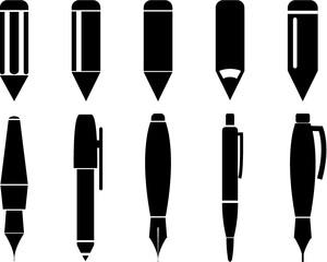 icon logo silhouette collection
