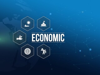 Fototapeta premium economic