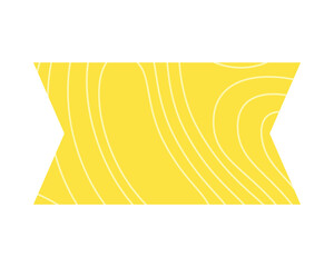 elegant yellow color frame icon