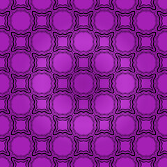 geometric flower. floral seamless pattern. vector illustration. for interior design, invitation, wallpaper, textile.