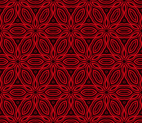 Seamless Lace Geometric Background. Texture For Wallpaper, Invitation. Illustration. Vector