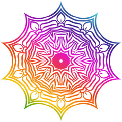 Vector Background With Mandala. Decorative Elements. Arabic, Indian, Ottoman Motifs.