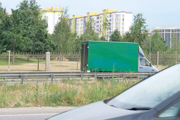 City landscape ring bypass road