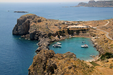Lindos, Saint Paul Bay, Greece
