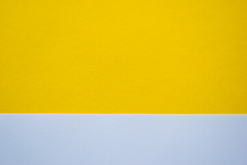 Yellow and white abstract divided background