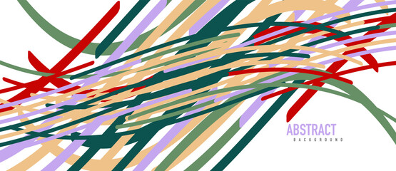 Аbstract moving colorful lines vector backgrounds for cover, placard, poster, banner or flyer