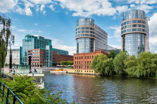 The Interior Ministry seen from the Holsteiner Ufer in Berlin, Germany