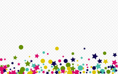 Color Dot Effect Transparent Background. 