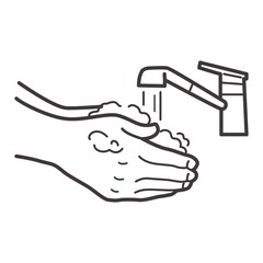 手洗いのイラスト