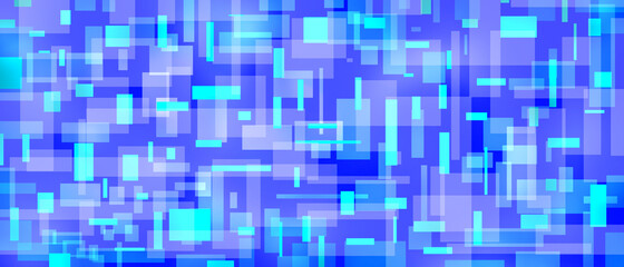Blue rectangle background