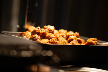 deep fried crab meat roll