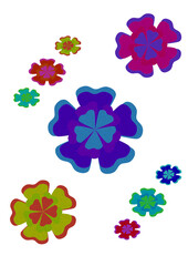 abstract floral background