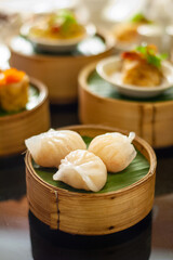 Ha gow - chinese dim sum yum cha meal