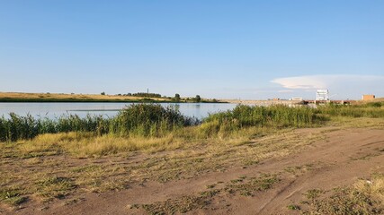 view of the river