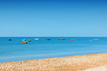 Image Of Dhanushkodi beach, Rameswaram, Tamil Nadu.