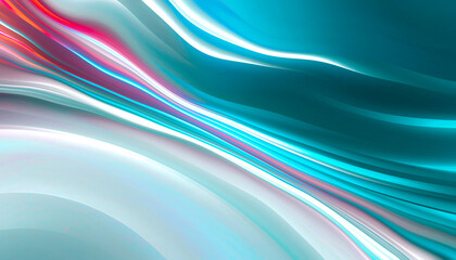 Abstract modern background with smooth neon liquid lines. Light lines, bright accent background. Acrylic fluid abstract.