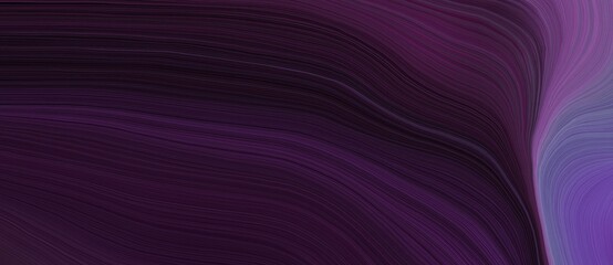 background graphic design with modern curvy waves background illustration with very dark pink, old lavender and dark slate blue color