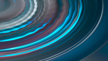 Abstract modern background with smooth neon liquid lines. Light lines, bright accent background. Acrylic fluid abstract.