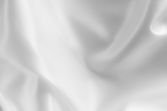 white silk background