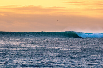 Japan Waves, the ocean in Japan is very beautiful, especially near Tokyo. There are many famous coastal areas. Chiba is the most popular for surfing you can learn to surf at these locations as well.