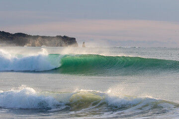 Japan Waves, the ocean in Japan is very beautiful, especially near Tokyo. There are many famous coastal areas. Chiba is the most popular for surfing you can learn to surf at these locations as well.