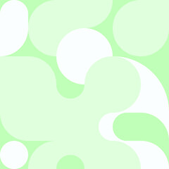 Pastel bauhaus background with geometric shapes