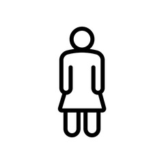 men and women icon prefer to toilet door or toilet symbol, etc