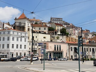 Fototapeta na wymiar Stadtansicht von Coimbra Portugal