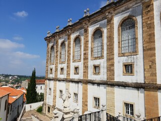 Teil der alten Universität in Coimbra Portugal