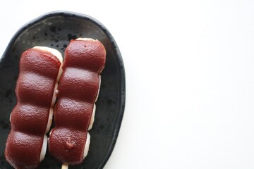 和菓子　だんご　小豆餡　あんだんご　串団子